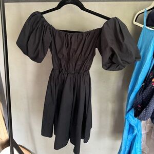 ABERCROMBIE mini puff sleeve dress